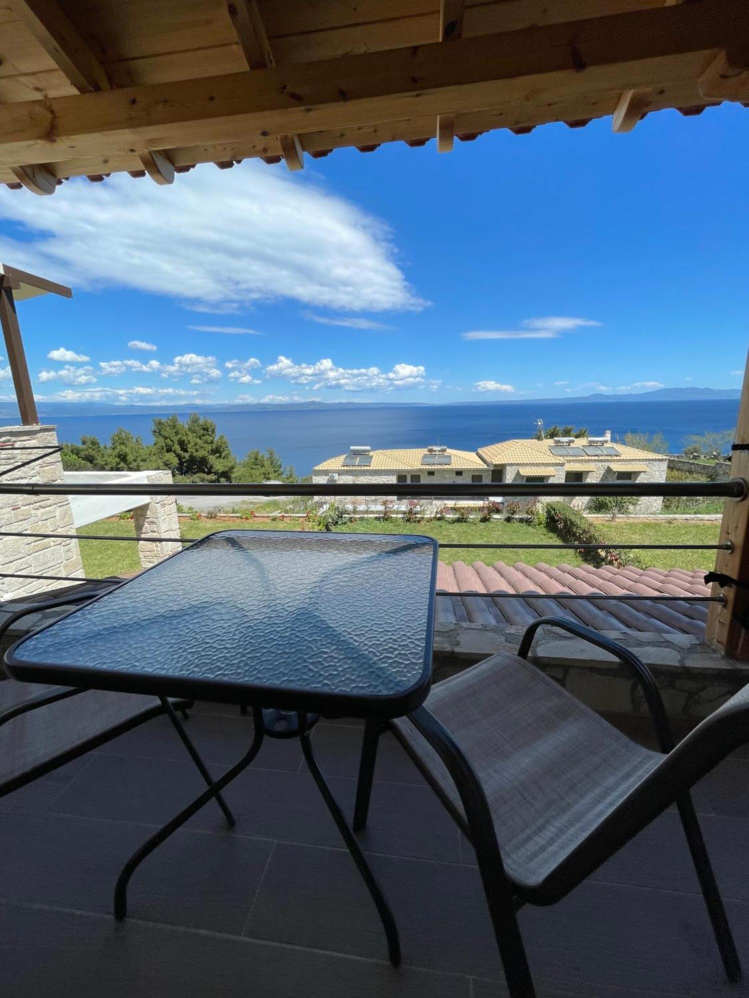 Afytos Sea View Lejlighed Eksteriør billede