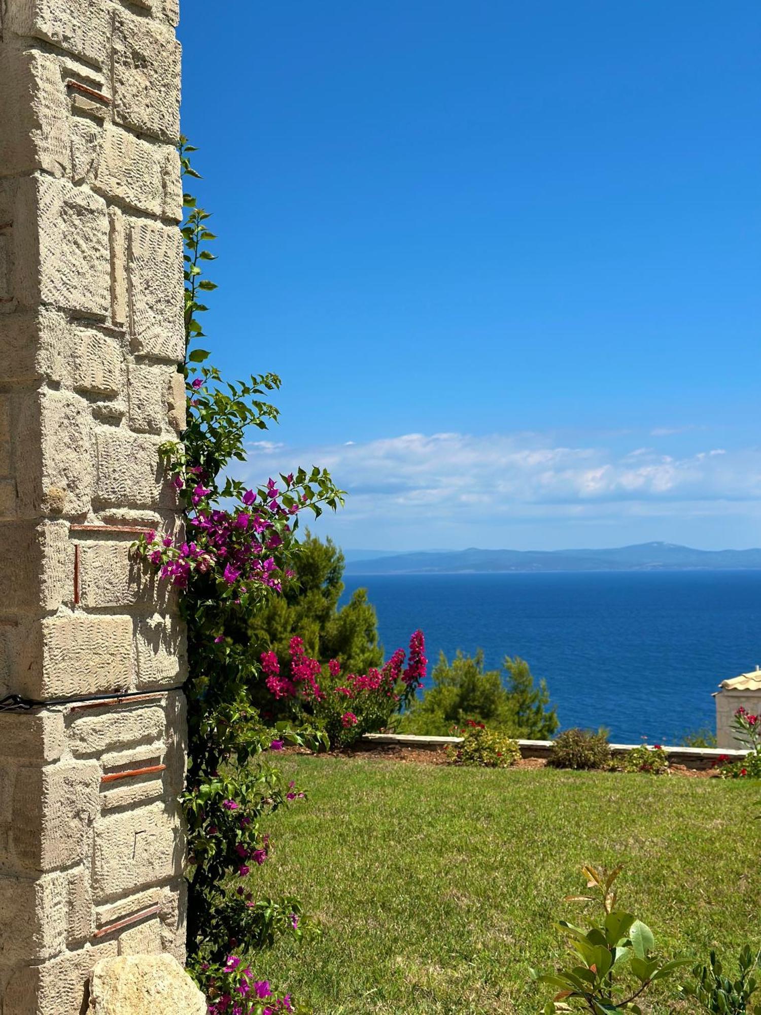 Afytos Sea View Lejlighed Eksteriør billede